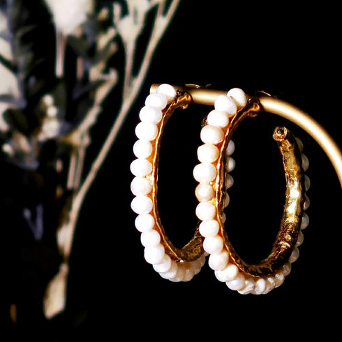 ナノッタ ピアス 淡水パール AER044-ER123-FPEARL