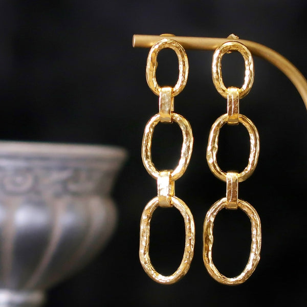 ナノッタ ピアス チェーン GD AER047-ER187-GD