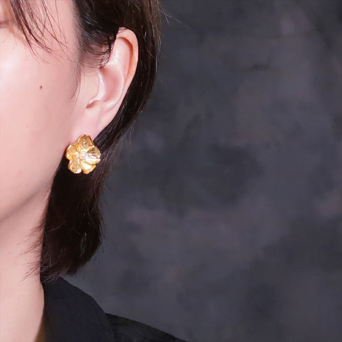 ピアス パール スタッド 花 ANTICO AER053