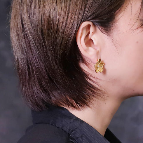 ピアス パール スタッド 花 ANTICO AER053