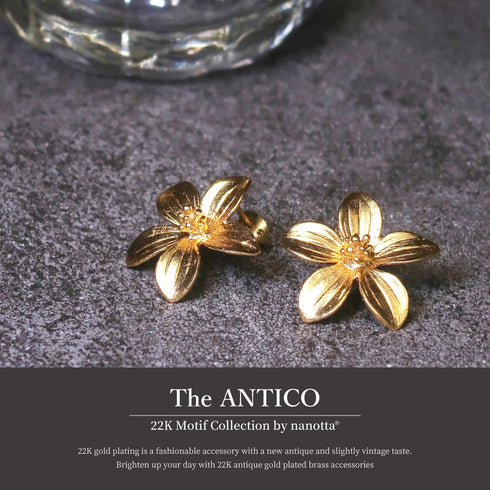 ピアス スタッド 花 ANTICO AER057