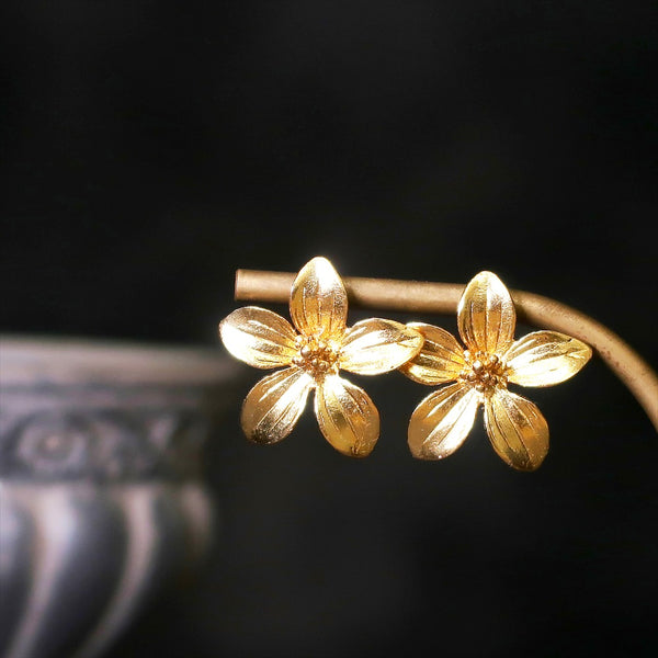 ナノッタ ピアス フラワー GD AER057-ER247-GD