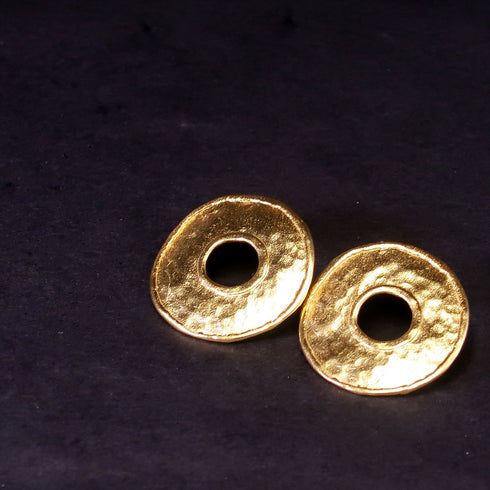 ピアス ラウンド スタッド サークル プレート ANTICO AER066