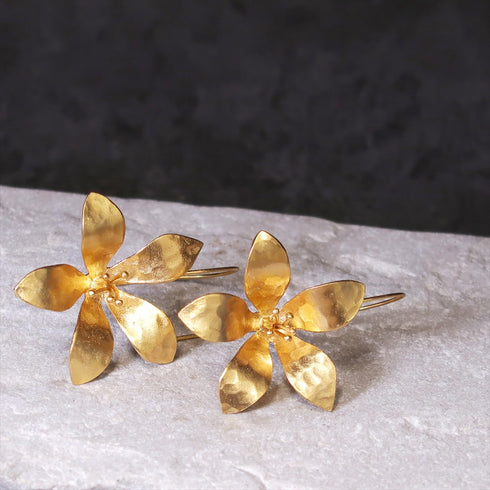 ピアス フック 花 ANTICO AER067