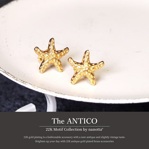 ピアス スタッド スターフィッシュ ANTICO AER068