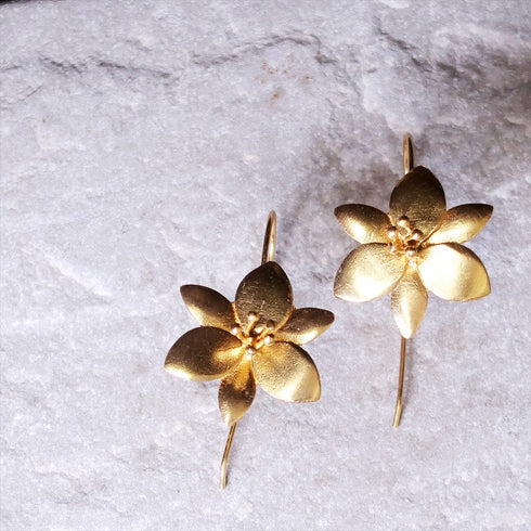 ピアス フック 花 ANTICO AER071