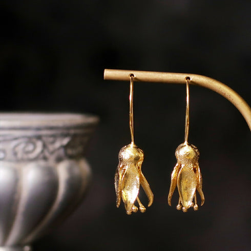 ナノッタ ピアス 蕾 フラワー GD AER074-ER119-GD