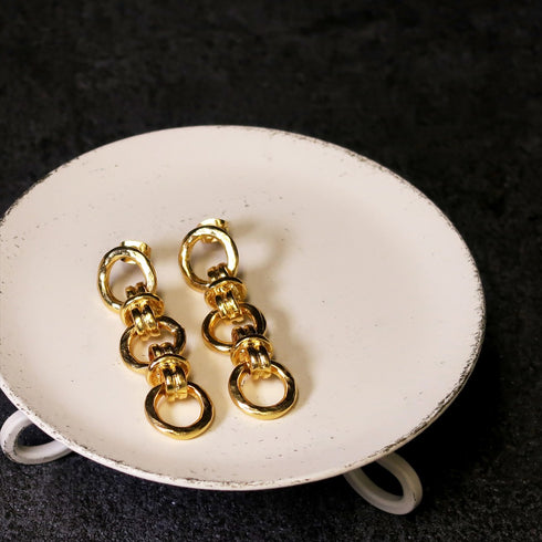 ピアス スタッド ループノット マリーナ アンカー サークル ANTICO AER081