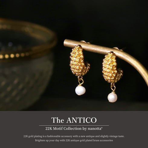 ピアス パール スタッド オリエンタル ANTICO AER082