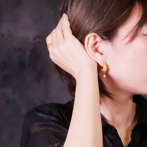 ピアス パール スタッド オリエンタル ANTICO AER082