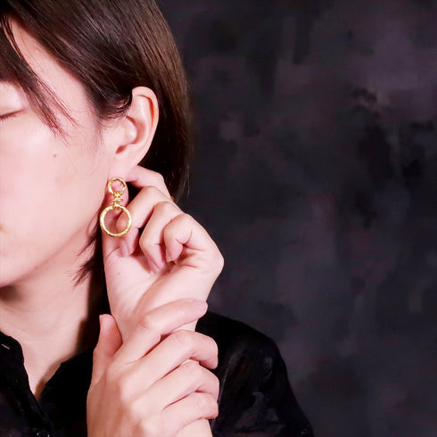 ピアス スタッド サークル ANTICO AER083