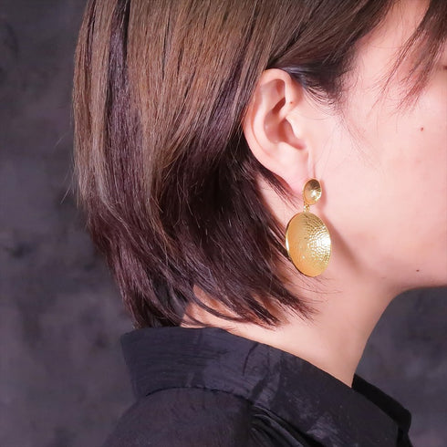 ピアス ラウンド スタッド サークル ANTICO AER086