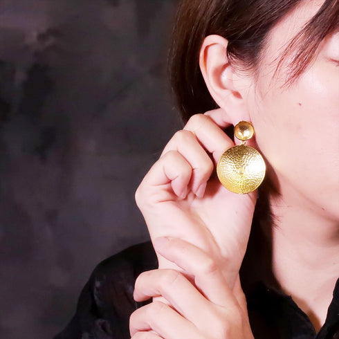 ピアス ラウンド スタッド サークル ANTICO AER086