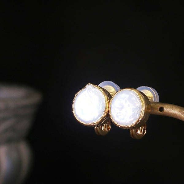 ナノッタ イヤリング 淡水パール AER089-EY012-FPEARL