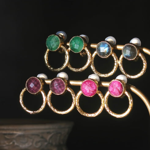 ナノッタ イヤリング アメジスト AER112-EY284-AMETHY