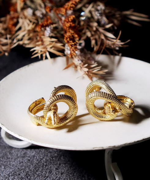 ピアス スタッド スネーク 蛇 ANTICO AER118