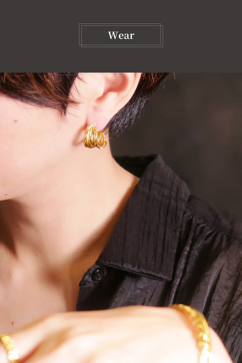 ピアス スタッド フープ ANTICO AER120