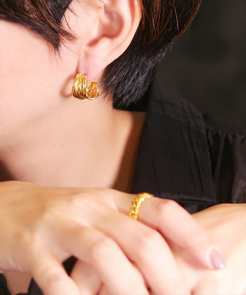 ピアス スタッド フープ ANTICO AER120