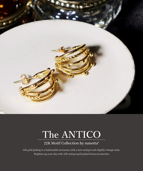 ピアス スタッド フープ ANTICO AER121