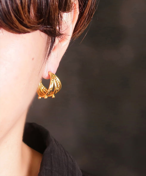 ピアス スタッド フープ ANTICO AER121