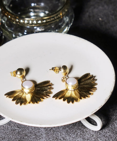 ピアス パール スタッド 花 ANTICO AER122