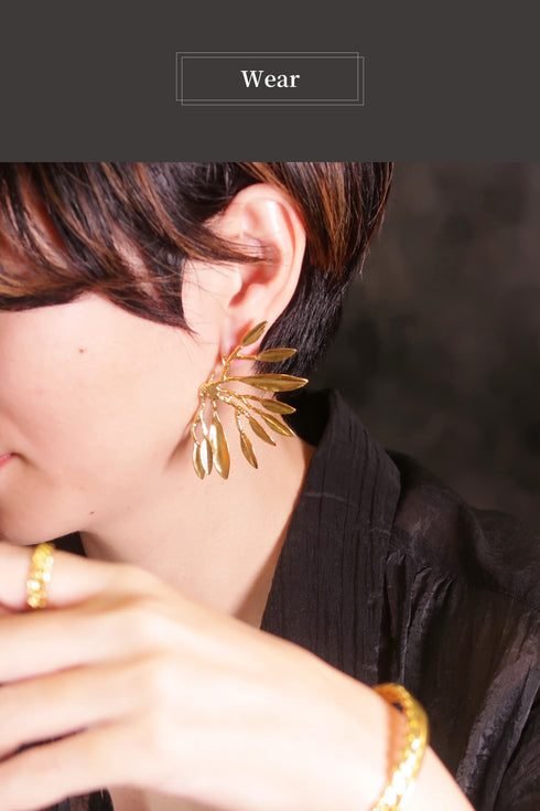 ピアス スタッド リーフ ANTICO AER123