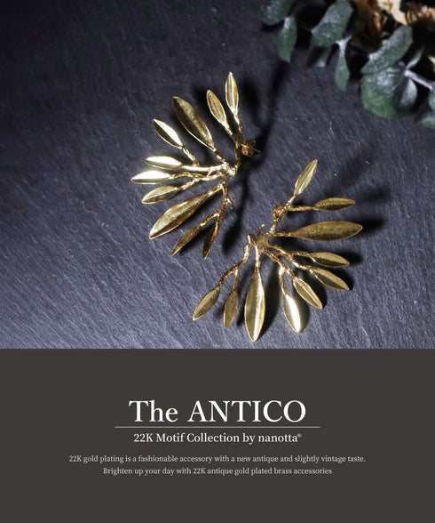 ピアス スタッド リーフ ANTICO AER123