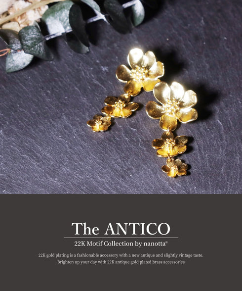 ピアス スタッド 花 ANTICO AER127