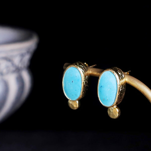 ナノッタ ピアス ターコイズ AER131-ER371-TURQUO