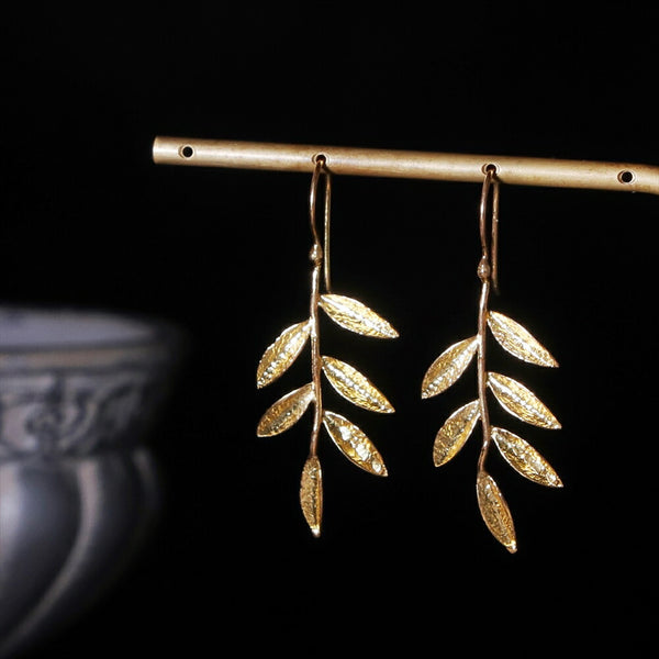 ナノッタ ピアス リーフ GD AER132-ER374-GD