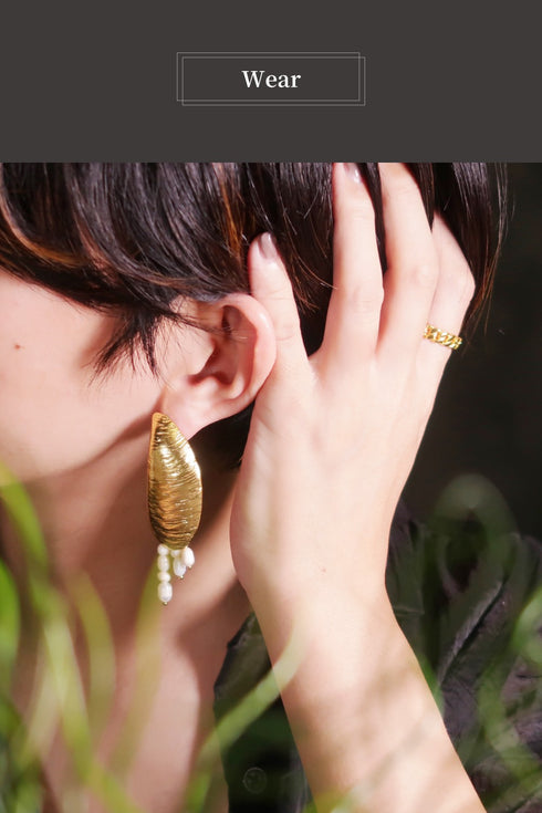 ピアス パール スタッド ANTICO AER133