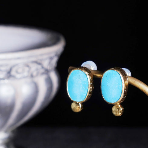 ナノッタ イヤリング ターコイズ AER135-EY371-TURQUO