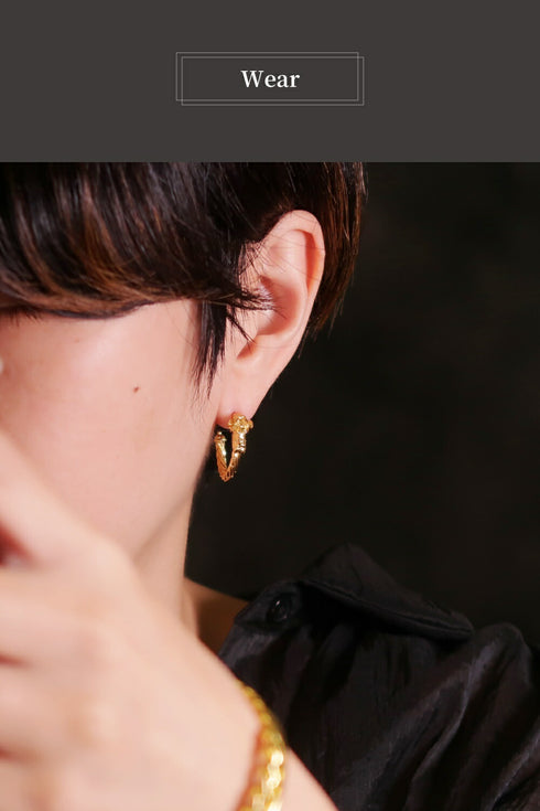 ピアス スタッド フープ アンシエント ひつじ ANTICO AER136