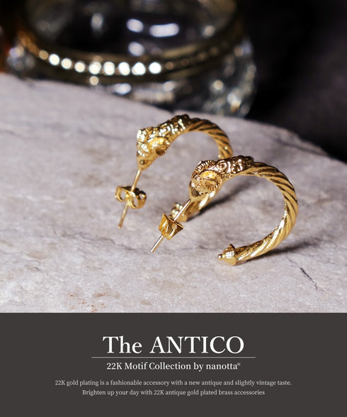 ピアス スタッド フープ アンシエント ひつじ ANTICO AER136