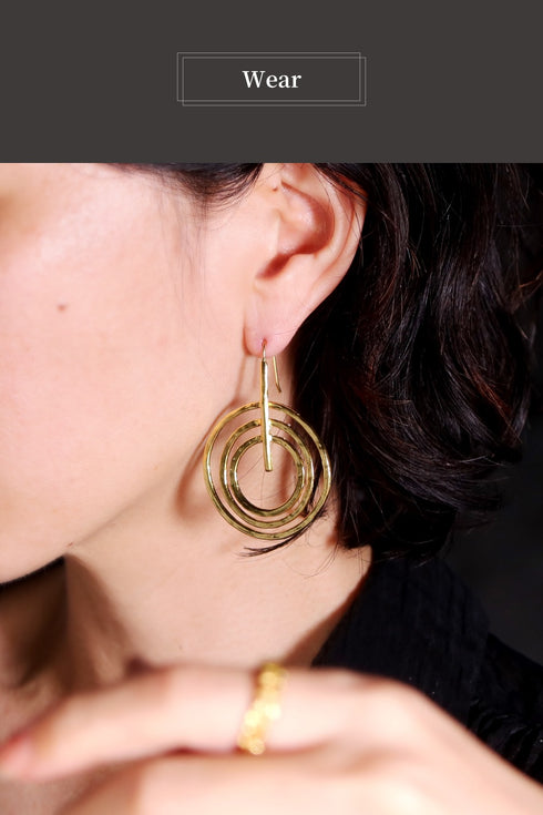 ピアス フック サークル オリエンタル ANTICO AER145