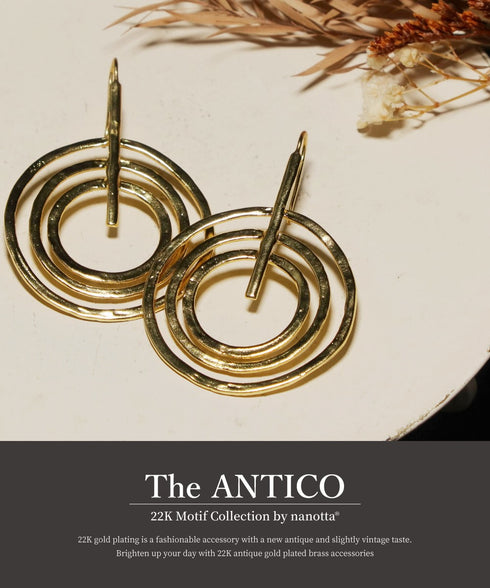 ピアス フック サークル オリエンタル ANTICO AER145