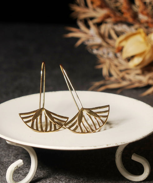 ピアス フック 透かし オリエンタル 花 ANTICO AER151