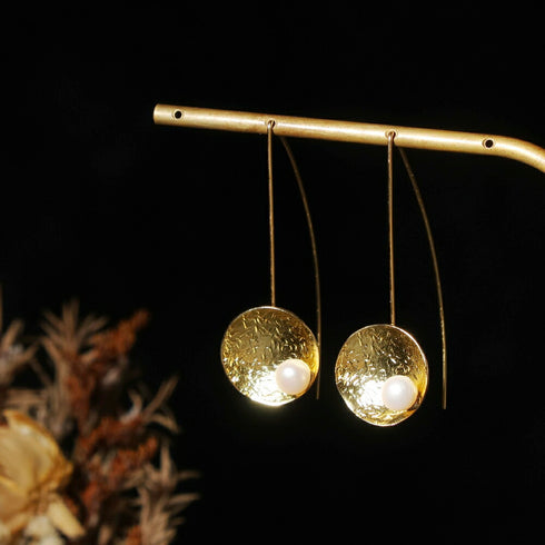 ナノッタ ピアス 淡水パール ラウンド AER154-FPEARL