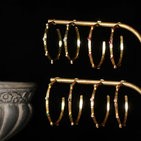 ナノッタ ピアス ジルコニア グリーン AER155-GREEN