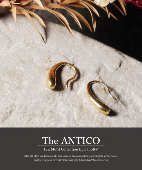 ピアス ティアドロップ フック ANTICO AER158