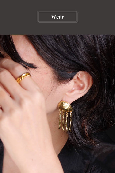 ピアス スタッド リーフ ANTICO AER159