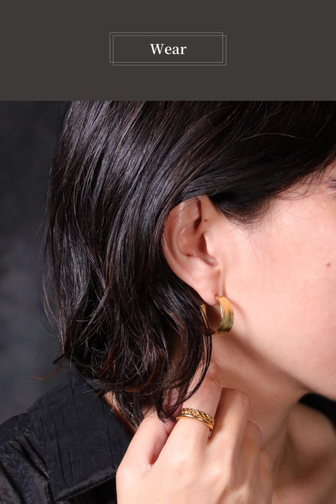 ピアス スタッド フープ ANTICO AER161