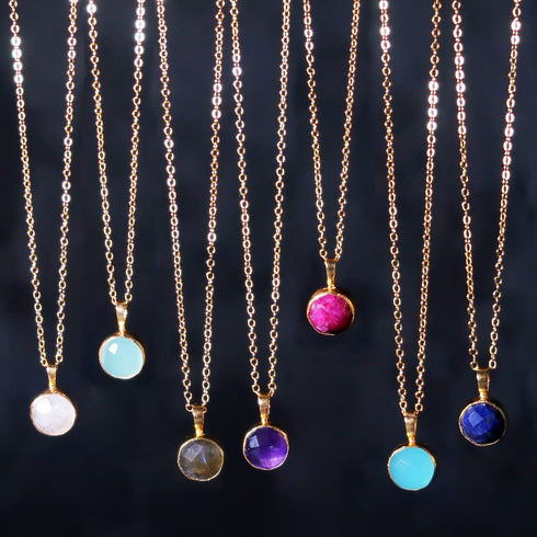 ナノッタ ネックレス アメジスト 柄無し 45cm ANC006-NC050-AMETHY