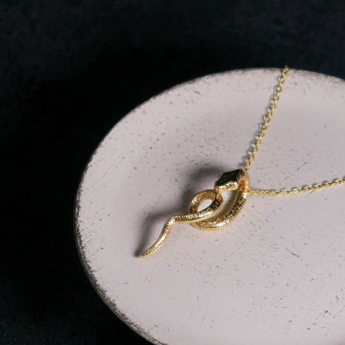 ネックレス チェーン スネーク 蛇 ANTICO ANC009