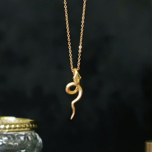 ネックレス チェーン スネーク 蛇 ANTICO ANC009
