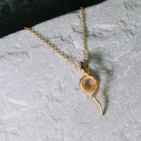 ネックレス チェーン スネーク 蛇 ANTICO ANC009