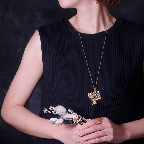 ネックレス チェーン ツリーオブライフ ANTICO ANC015