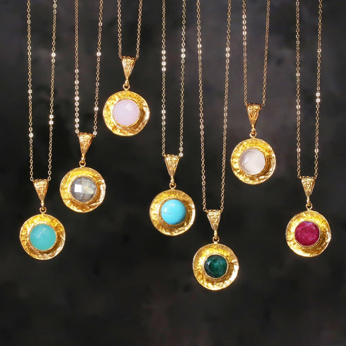 ナノッタ ネックレス アクアカルセドニー 60cm ANC017-NC032-AQUACH