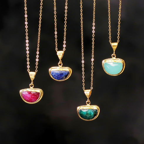 ナノッタ ネックレス アクアカルセドニー 45cm ANC018-NC097-AQUACH