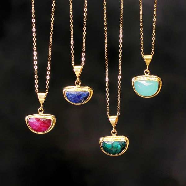 ナノッタ ネックレス アクアカルセドニー 45cm ANC018-NC097-AQUACH